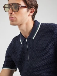 Abercrombie & Fitch Pullover 'MAR4' marine/smaragd/weiß