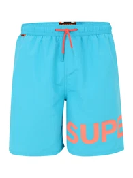 Badeshorts azur / koralle