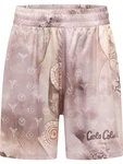 Carlo Colucci Shorts 'Einackerer' beige/creme/eierschale