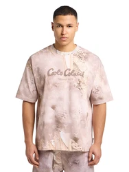 Carlo Colucci T-Shirt Eidenberger beige/creme/eierschale