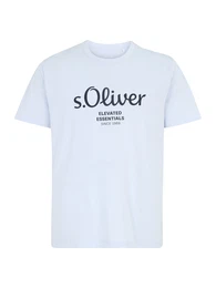 T-Shirt marine / hellblau