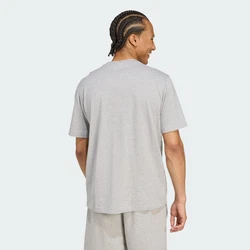 adidas Originals T-Shirt Trefoil Essentials hellgrau/weiß