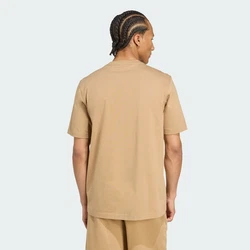 adidas Originals T-Shirt Trefoil Essentials hellbraun/weiß