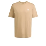 adidas Originals T-Shirt Trefoil Essentials hellbraun/weiß