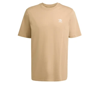 adidas Originals T-Shirt Trefoil Essentials hellbraun/weiß adidas Originals T-Shirt Trefoil Essentials hellbraun/weiß