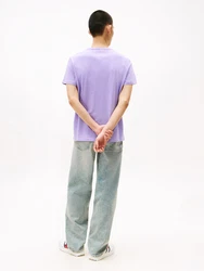 Tommy Jeans T-Shirt 'ESSENTIAL' marine/lavendel/rot/weiß