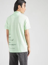 CAMP DAVID Poloshirt grün/hellgrün/schwarz