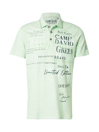 Poloshirt grn / hellgrn / schwarz
