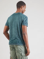 CAMP DAVID T-Shirt anthrazit/smaragd