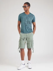 CAMP DAVID T-Shirt anthrazit/smaragd