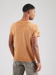 CAMP DAVID T-Shirt orange/schwarz