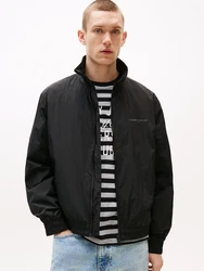 Tommy Jeans Jacke 'Essential' grau/schwarz