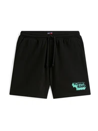 Shorts hellblau / schwarz