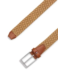 TOMMY HILFIGER Gürtel 'LAYTON' dunkelbeige/cognac