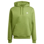 ADIDAS ORIGINALS Sweatshirt Essentials TREFOIL ESSENTIALS HOODIE kiwi / weiß