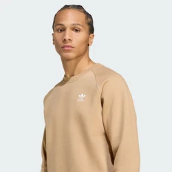ADIDAS ORIGINALS Sweatshirt Trefoil Essentials cappuccino/weiß