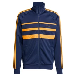 ADIDAS ORIGINALS Sweatjacke 'The First' marineblau/orange