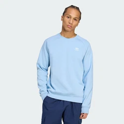 ADIDAS ORIGINALS Sweatshirt Trefoil Essentials hellblau/weiß