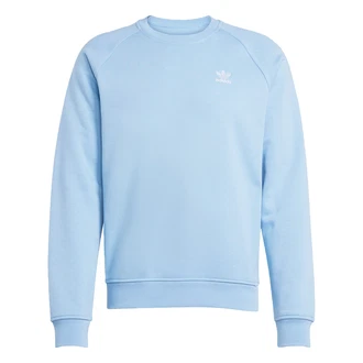 ADIDAS ORIGINALS Sweatshirt Trefoil Essentials hellblau/weiß