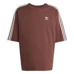 ADIDAS ORIGINALS T-Shirt 'Adicolor' schoko/weiß