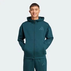 ADIDAS SPORTSWEAR Z.N.E. ZIP-HOODIE smaragd