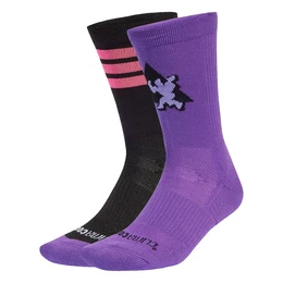 Sportsocken 'Adidas x Jeremy Scott Pride' lila / helllila / hellpink / schwarz