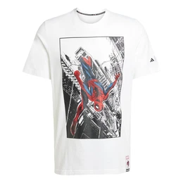T-Shirt 'adidas x Marvel Spider-Man' royalblau / knallrot / schwarz / wei