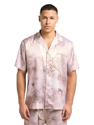 Carlo Colucci Hemd Eikemann beige/sand/flieder