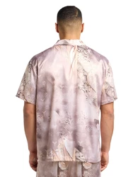 Carlo Colucci Hemd Eikemann beige/sand/flieder