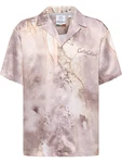 Carlo Colucci Hemd Eikemann beige/sand/flieder