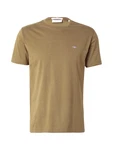 Gant T-Shirt REGULAR SHIELD REG ARCHIVE SHIELD EMB khaki