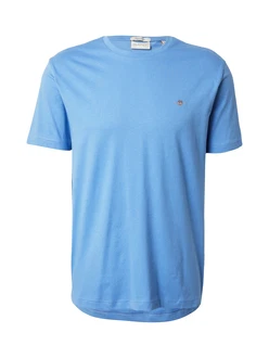 Gant T-Shirt REGULAR SHIELD REG ARCHIVE SHIELD EMB himmelblau