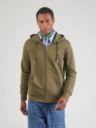 Gant Sweatjacke Regular Shield Full Zip Hoodie (2007059) oliv