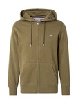 Gant Sweatjacke Regular Shield Full Zip Hoodie (2007059) oliv