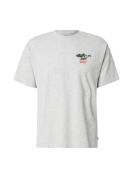 LEVI'S T-Shirt grau / grn / rot / wei