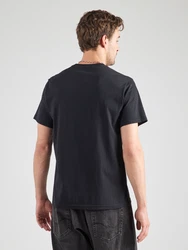 LEVI'S T-Shirt 'LSESS' cranberry/schwarz/weiß