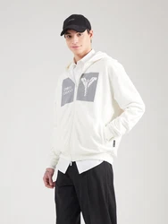 Carlo Colucci Sweatjacke schwarz/offwhite
