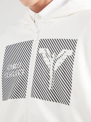 Carlo Colucci Sweatjacke schwarz/offwhite