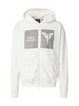 Carlo Colucci Sweatjacke schwarz/offwhite