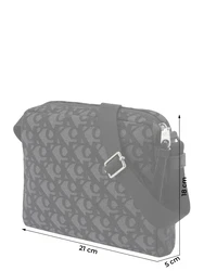 Calvin Klein Jeans Umhängetasche graphit/schwarz