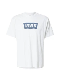 LEVI'S T-Shirt taubenblau / offwhite