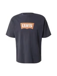 LEVI'S T-Shirt 'VINTAGE' cognac/schwarz/offwhite