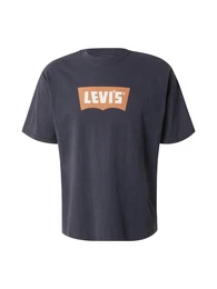 LEVI'S T-Shirt 'VINTAGE' cognac / schwarz / offwhite