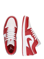 Jordan Sneaker 'Air Jordan 1' dunkelrot/weiß
