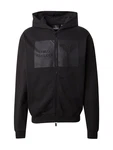 Carlo Colucci Sweatjacke dunkelgrau/schwarz