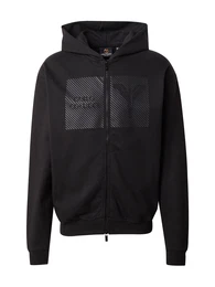 Sweatjacke dunkelgrau / schwarz