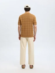 SELECTED FEMME Strickjacke 'SLHARCO' cognac