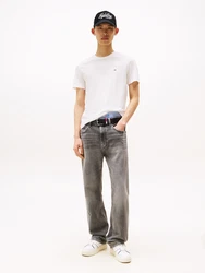 Tommy Jeans T-Shirt beige/schwarz/offwhite