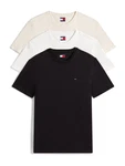 Tommy Jeans T-Shirt beige/schwarz/offwhite Tommy Jeans T-Shirt beige/schwarz/offwhite