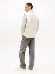 Tommy Jeans Weste hellbeige/pastellgrün